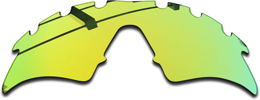 SEEABLE Premium Polarized Mirror Replacement Lenses for Oakley M Frame Sweep Vented Sunglasses - 24K Gold Mirror