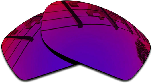 SEEABLE Premium Polarized Mirror Replacement Lenses & Rubber Kit for Oakley Jawbone Sunglasses