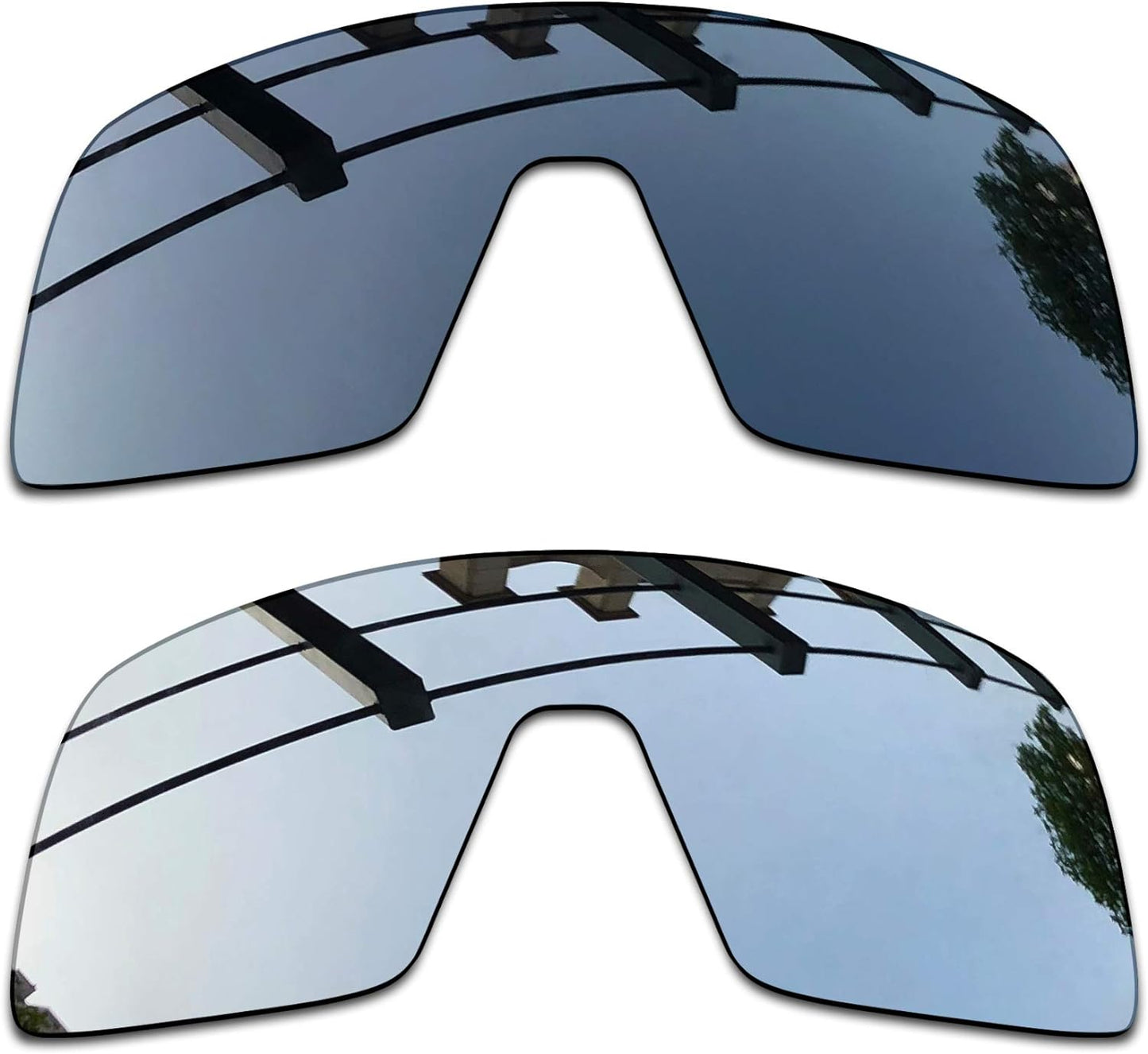 SEEABLE Premium Polarized Mirror Replacement Lenses & Nose Piece for Oakley Sutro OO9406 Sunglasses