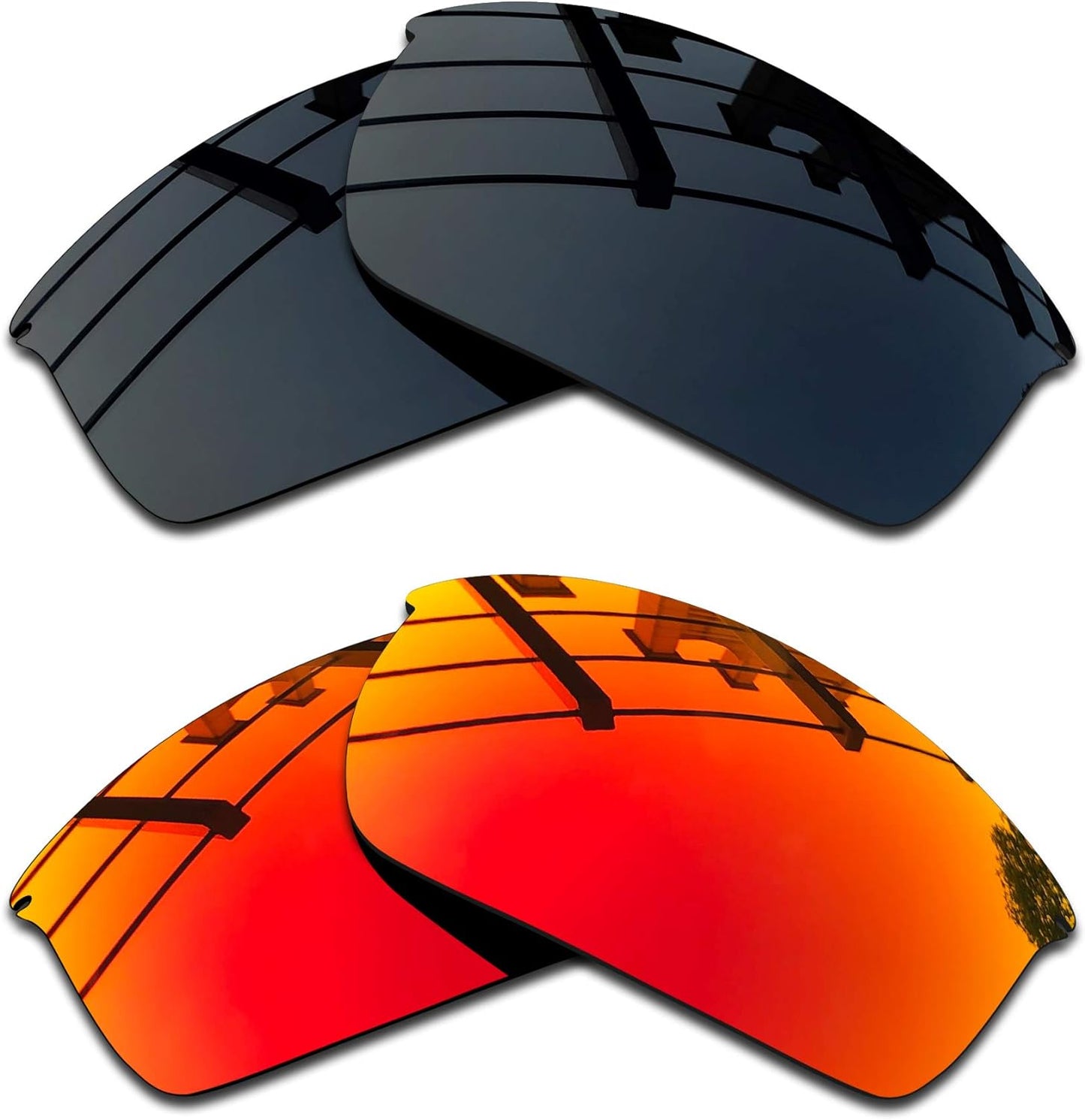 SEEABLE Premium Polarized Mirror Replacement Lenses for Oakley WireTap OO4071 Sunglasses