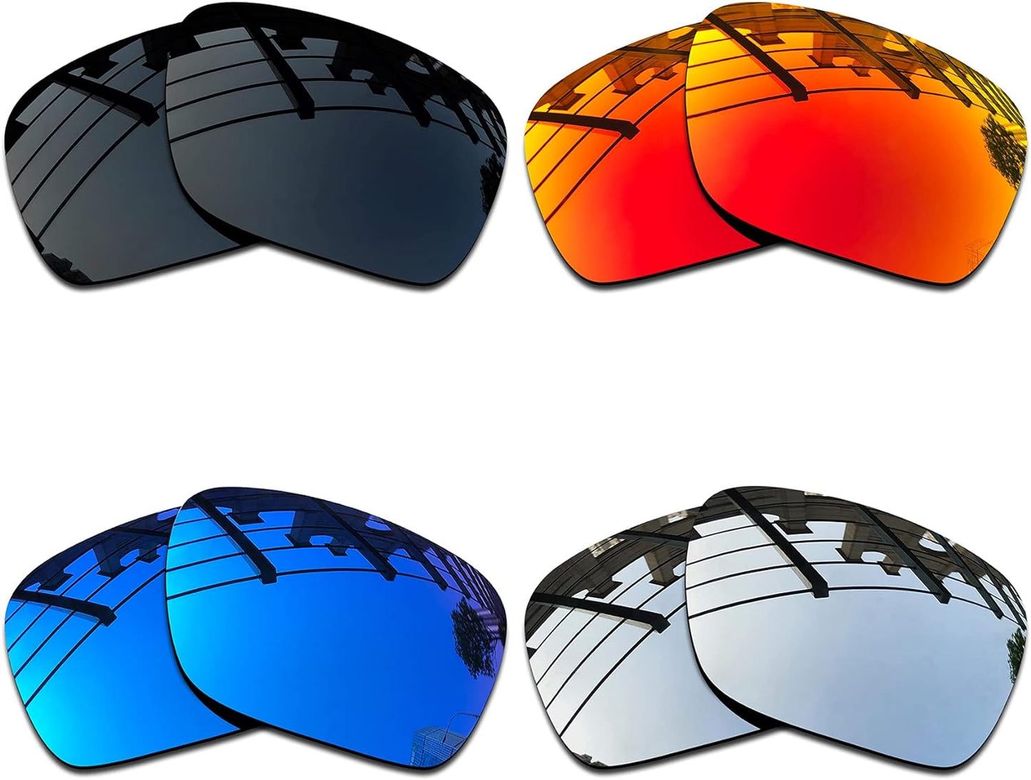 SEEABLE Premium Polarized Mirror Replacement Lenses for Oakley Portal X OO9460 Sunglasses