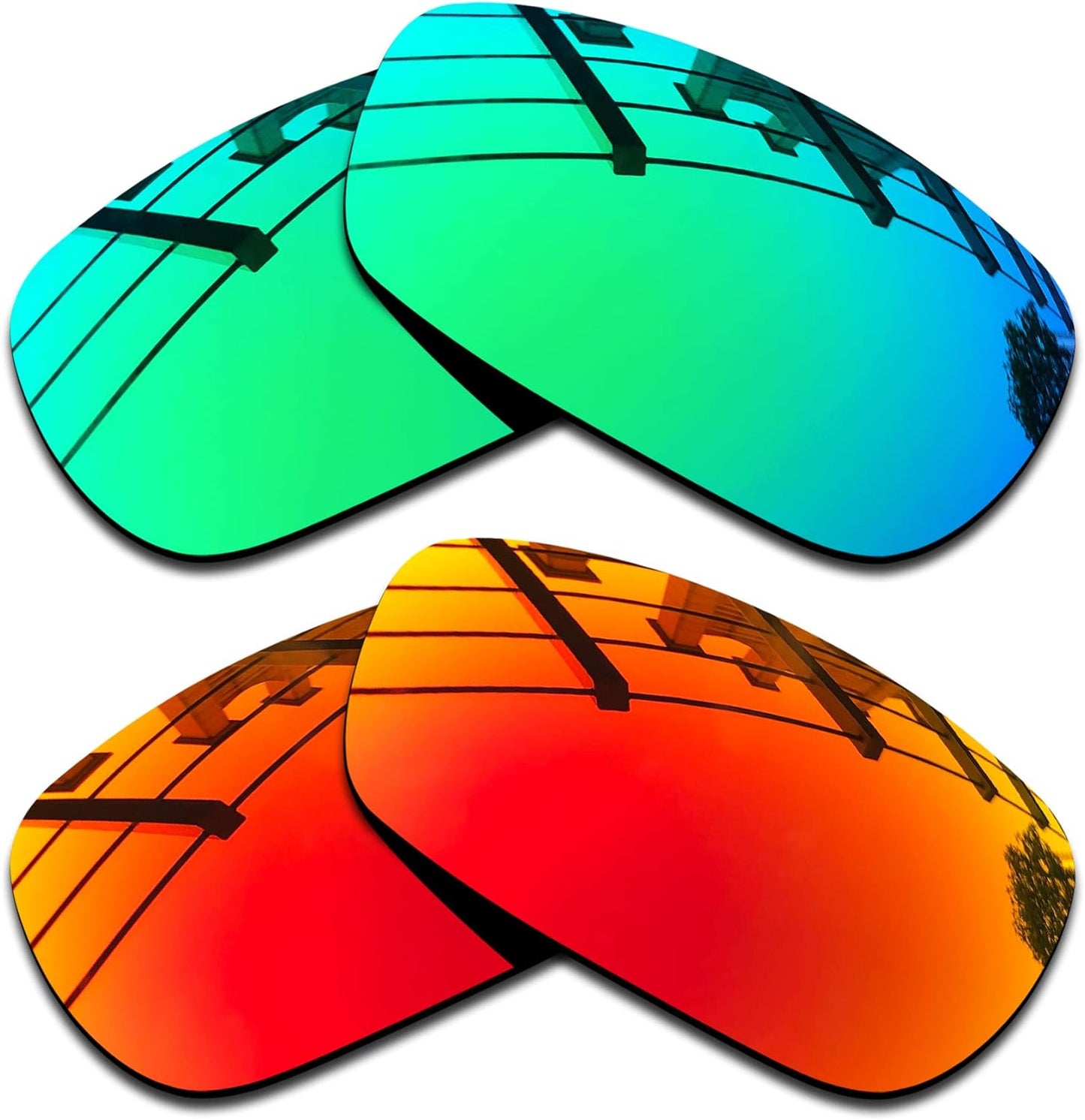 SEEABLE Premium Polarized Mirror Replacement Lenses for Oakley Crosshair 2.0 OO4044 Sunglasses