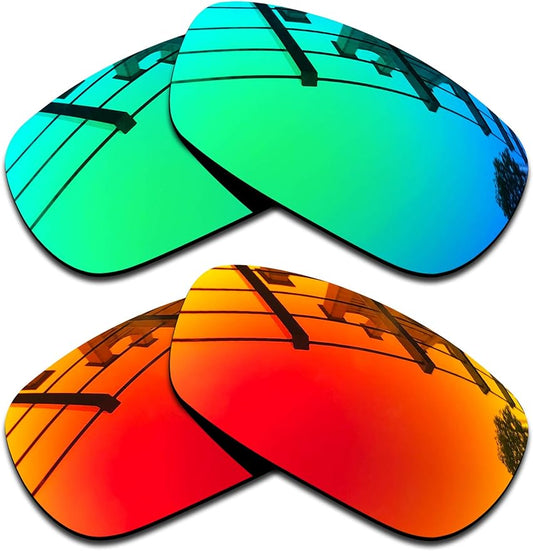 SEEABLE Premium Polarized Mirror Replacement Lenses for Oakley Crosshair 2.0 OO4044 Sunglasses