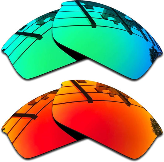 SEEABLE Premium Polarized Mirror Replacement Lenses for Oakley WireTap OO4071 Sunglasses