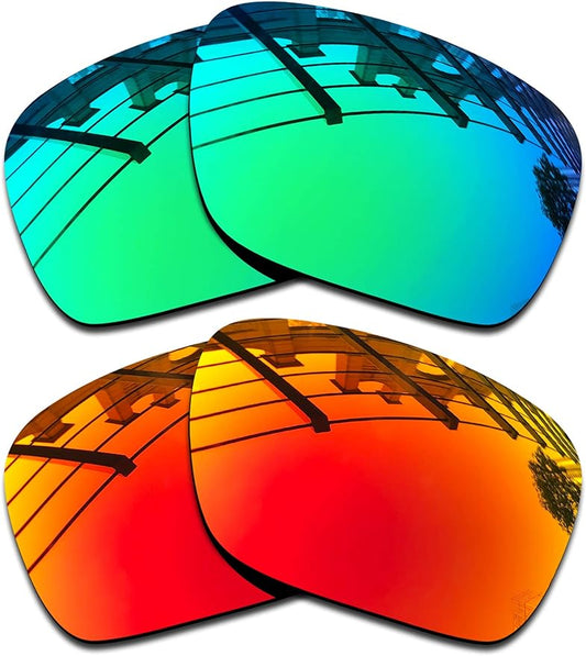 SEEABLE Premium Polarized Mirror Replacement Lenses for Oakley Scalpel OO9095 Sunglasses