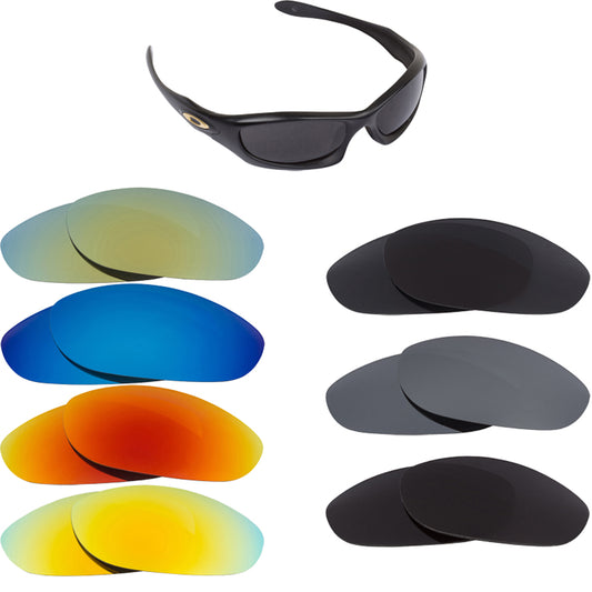 LenSwitch Replacement Lenses for Oakley Monster Dog Sunglasses Multi-Color