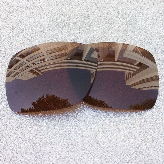 Brown Polarized Replacement Lenses For-Oakley Deviation Sunglass OO4061