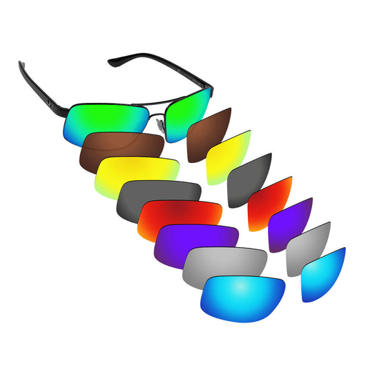 Hawkry Polarized Replacement Lenses for - RayBan-RB3604-62 Sunglass - Multiple