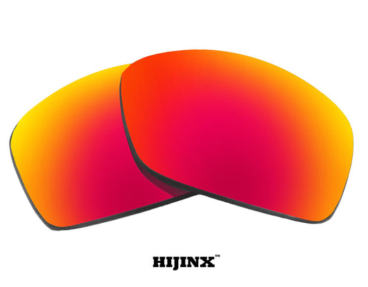 LenSwitch Polarized Replacement Lenses for Oakley Hijinx Sunglasses Red