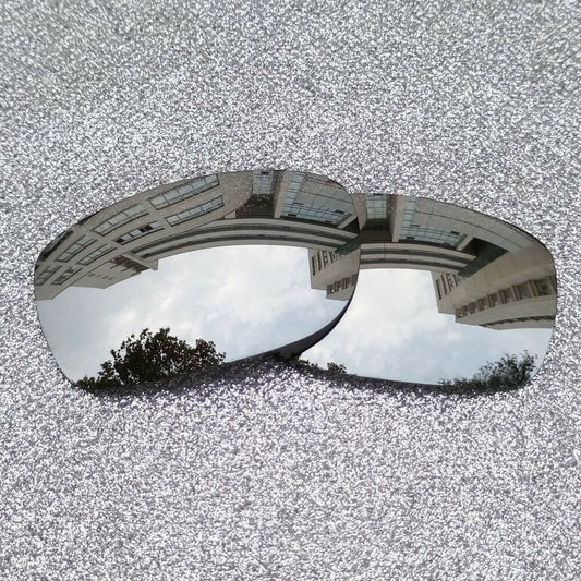 Silver Polarized Replacement Lenses For-Oakley Monster Pup Sunglass