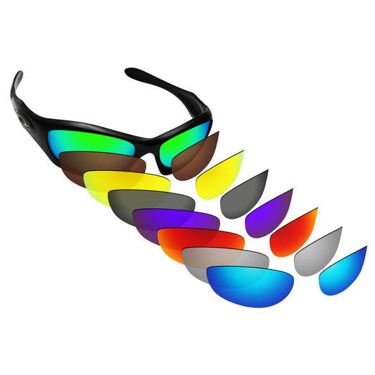 Hawkry Polarized Replacement Lenses for-Oakley Monster Dog Sunglass - Multiple