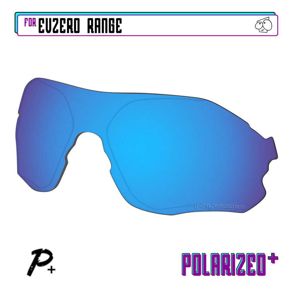 POLARIZED+ Replacement Lens For-Oakley EVZero Range Sunglass Anti-Scratch