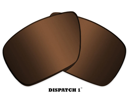 LenSwitch Polarized Replacement Lenses for Oakley Dispatch 1 Sunglasses Brown