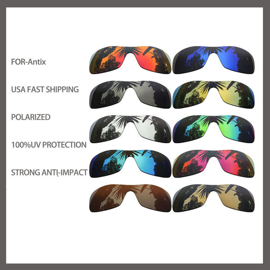 Polarized Replacement Lenses for-Oakley Antix Sunglasses Anti-scratch