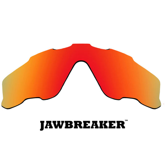 LenSwitch Polarized Replacement Lenses for Oakley Jawbreaker Sunglasses Red