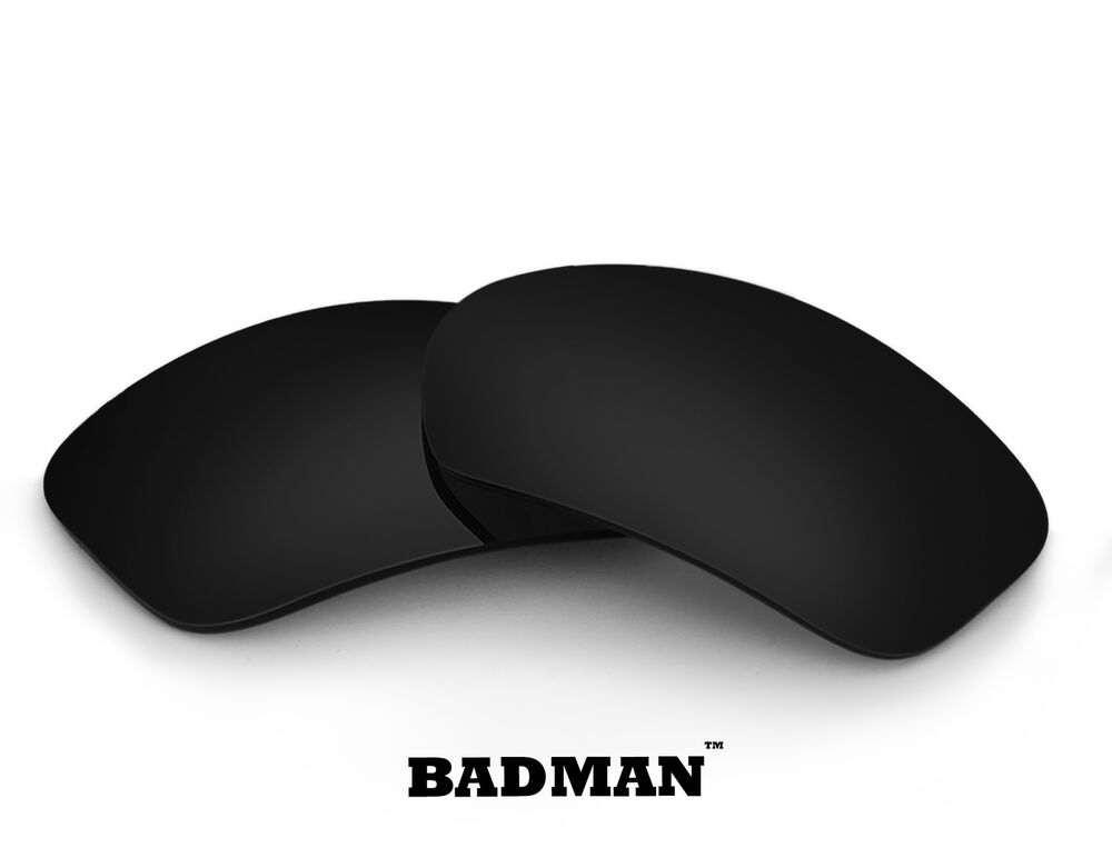 LenSwitch Non-Polarized Replacement Lenses for Oakley Badman Sunglasses Clear