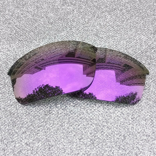 Purple Polarized Replacement Lenses For-Oakley Flak Jacket XLJ Sunglass