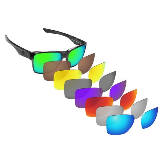 Hawkry Polarized Replacement Lenses for-Oakley Twoface XL OO9350 - Multiple