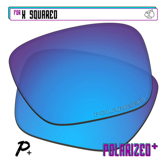 POLARIZED+ Replacement Lens For-Oakley X Squared Sunglass Anti-Scratch