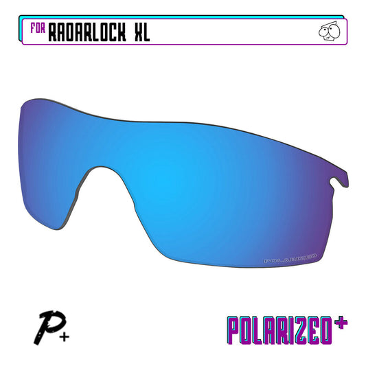 POLARIZED+ Replacement Lens For-Oakley RadarLock XL Sunglass Anti-Scratch