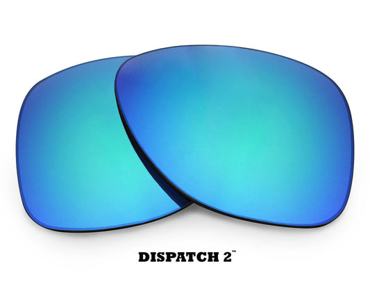 LenSwitch Polarized Replacement Lenses for Oakley Dispatch 2 Sunglasses Blue