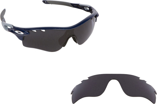 LenSwitch Replacement Lenses for Oakley Radarlock Path Vented Dark Gray