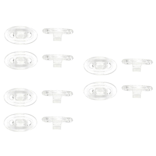 Hawkry Replacement Rubber Nosepads & Nosepieces for-Oakley Whisker Sunglass -Opt
