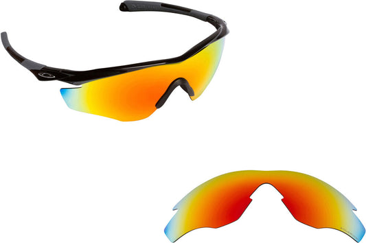 LenSwitch Polarized Replacement Lenses for Oakley M2 Frame XL Sunglasses Red