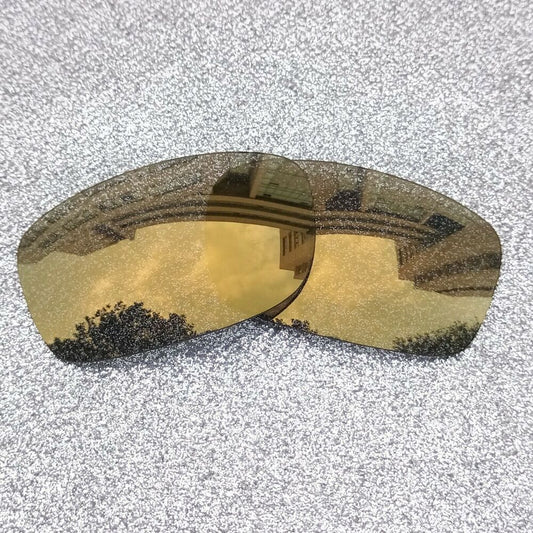 Bronze Gold Polarized Replacement Lenses For-Oakley Fives Squared Sunglass