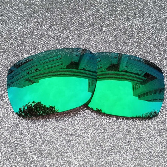 Green Polarized Replacement Lenses For-Oakley Fuel Cell Frame OO9096