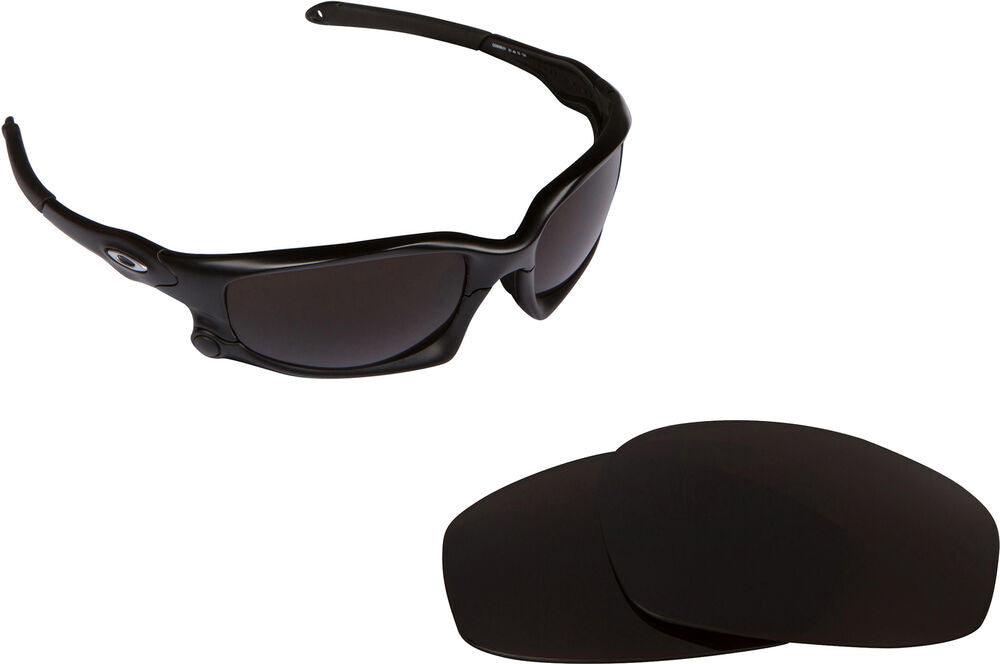 LenSwitch Replacement Lenses for Oakley Split Jacket Sunglasses Dark Brown