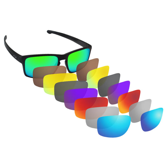 Hawkry Polarized Replacement Lenses for-Oakley Sliver OO9262 Sunglass - Options