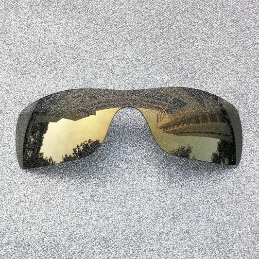 Bronze Gold Polarized Replacement Lenses For-Oakley Batwolf Frame OO9101