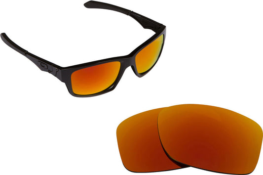 LenSwitch Polarized Replacement Lenses for Oakley Jupiter Carbon Sunglasses Red