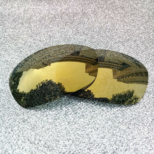 Bronze Gold Polarized Replacement Lenses For-Oakley Monster Dog Sunglass