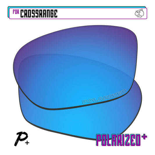 POLARIZED+ Replacement Lens For-Oakley Crossrange Sunglass Anti-Scratch