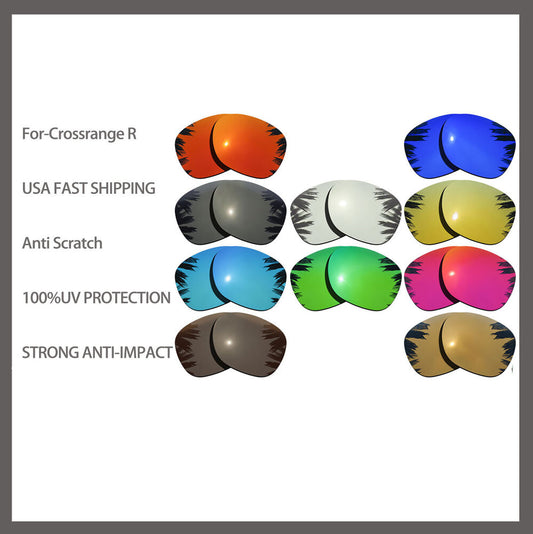 Replacement Polarized Lenses for-Oakley Crossrange R Anti-scratch