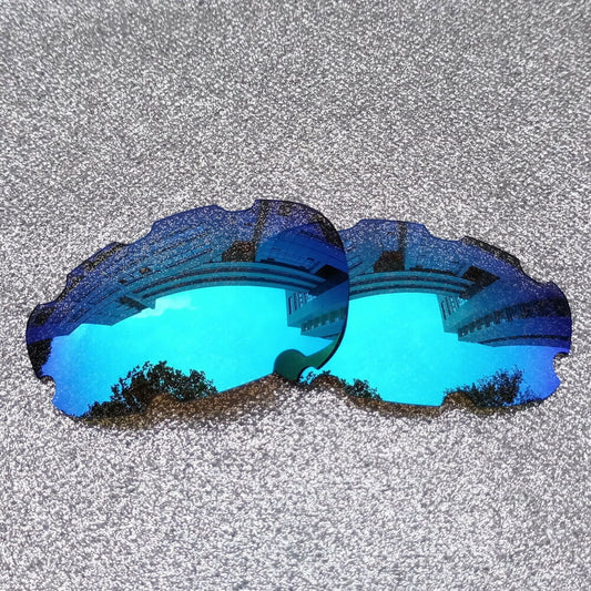 2 Sets Ice Blue Polarized Lenses For-Oakley Split Jacket Vented Sunglass OO9099