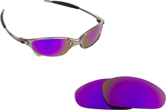 LenSwitch Polarized Replacement Lenses for Oakley Juliet Sunglasses Purple
