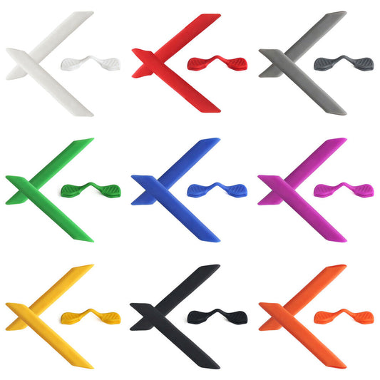 Hawkry Kits Replacement Earsocks & Nose Pieces For-Oakley Radarlock Path-Options