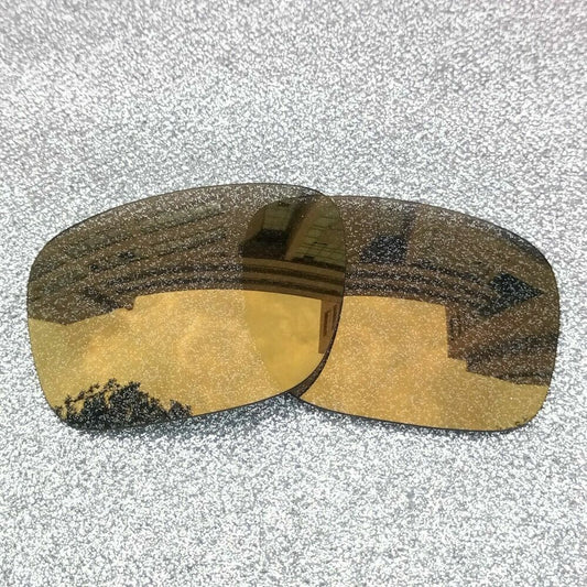 Bronze Gold Polarized Replacement Lenses For-Oakley Turbine Frame OO9263