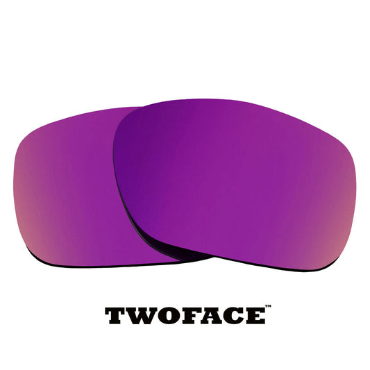 LenSwitch Replacement Lenses for Oakley Twoface Sunglasses Purple Mirror