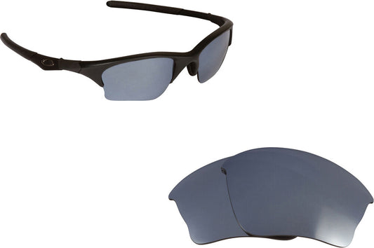 LenSwitch Replacement Lenses for Oakley Half Jacket XLJ Sunglasses Silver