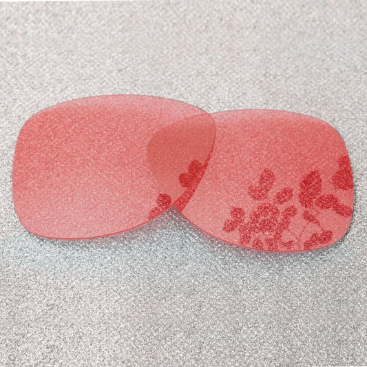 Polarized Replacement Lenses For-Oakley Dispatch 2 Frame Transparent Pink