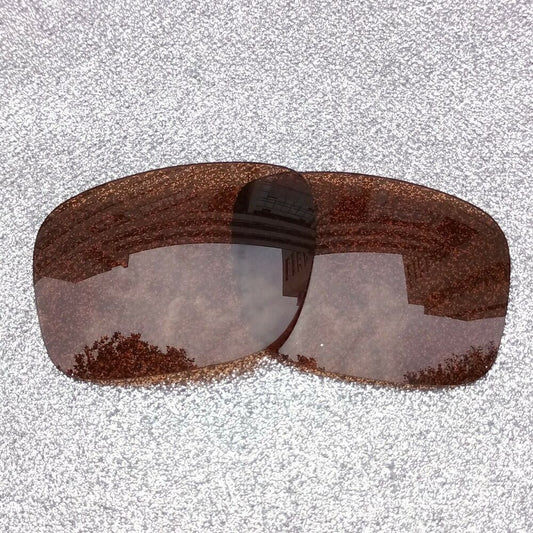 Brown Polarized Replacement Lenses For-Oakley Ten X Sunglass OO9128