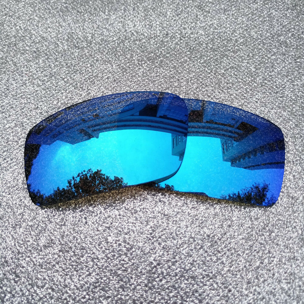 2 Sets of Ice Blue Polarized Replacement Lenses For-Oakley Gascan Frame