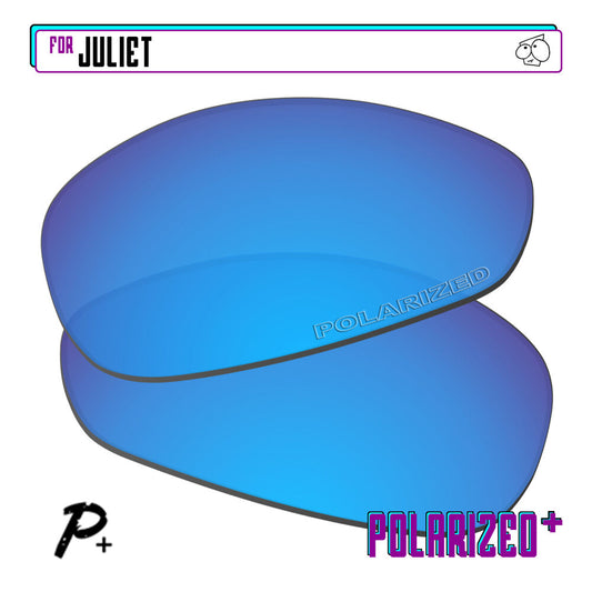 POLARIZED+ Replacement Lens For-Oakley Juliet Sunglass Anti-Scratch