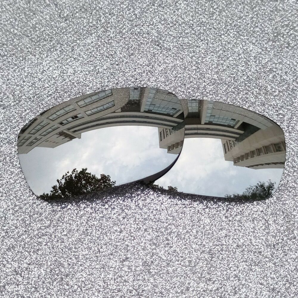 Silver Polarized Replacement Lenses For-Oakley Fives Squared Sunglass