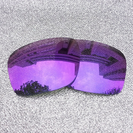 Purple Polarized Replacement Lenses For-Oakley Turbine Sunglass OO9263