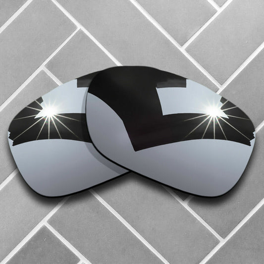 Polarized Silver Mirrored Replacement Lenses for-Oakley Twoface Sunglasses